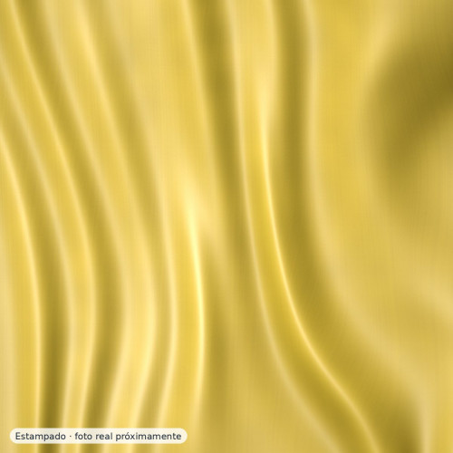 Jacquard cachemir amarillo — 100% poliéster