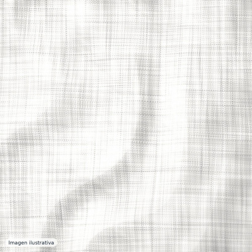 Lino algodón blanco — 50% lino