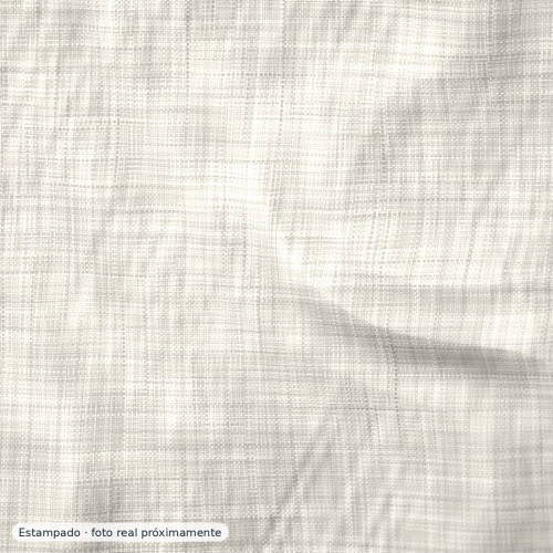 Lino algodón estampado floral tropical Goa — 63% lino