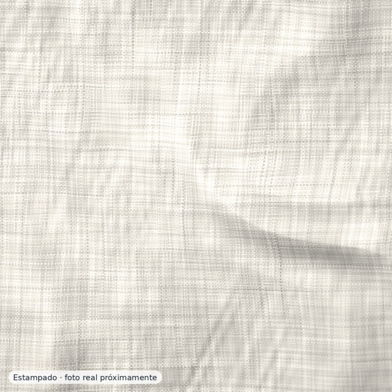 Lino algodón estampado floral tropical Goa — 63% lino