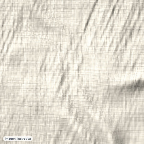 Lino lavado blanco natural — 100% lino