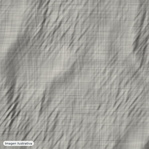 Lino lavado gris suave — 100% lino