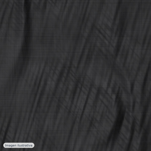 Lino lavado negro — 100% lino