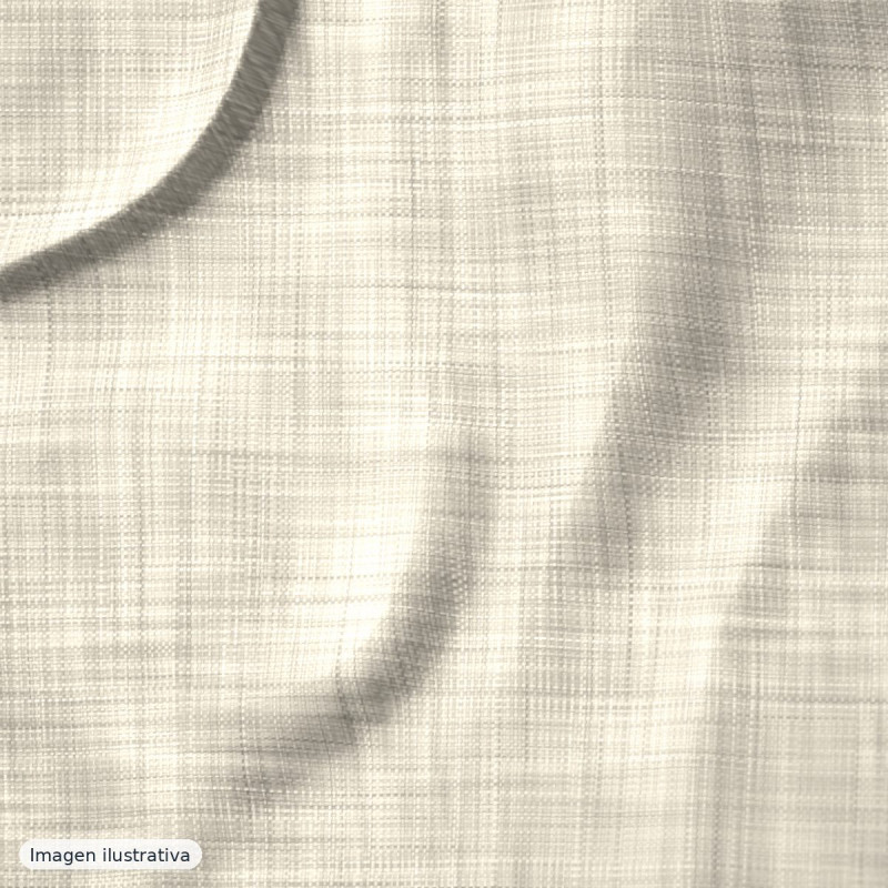 Lino natural y humo — 100% lino