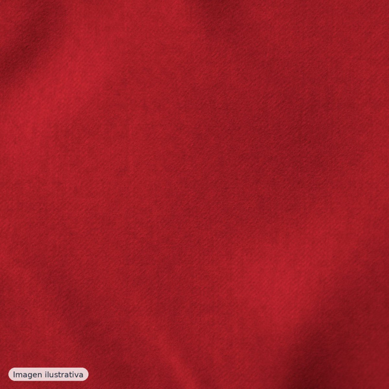 Loden de lana Edinburgh rojo — 60% lana