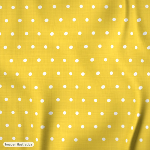 Lunares de amarillos para vestido de flamenca Lunares de amarillos para vestido de flamenca