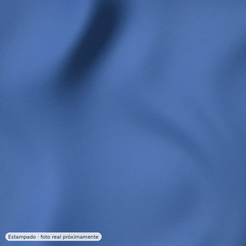 Neopreno floral azul — 95% poliéster