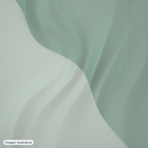 Organdí flamenca verde esmeralda — 100% poliéster