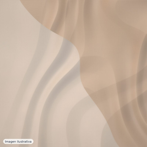 Organza camel natural — 100% seda