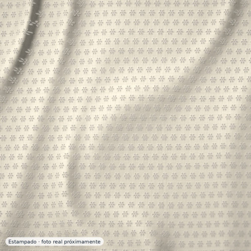 Organza de seda natural bordada tie dye batik — 100% seda
