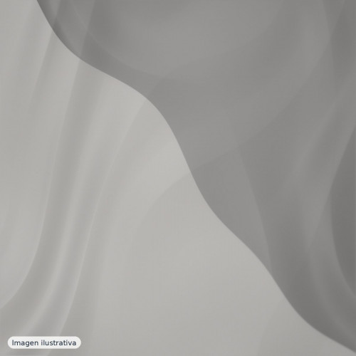 Organza Iris tono negro — 100% poliéster