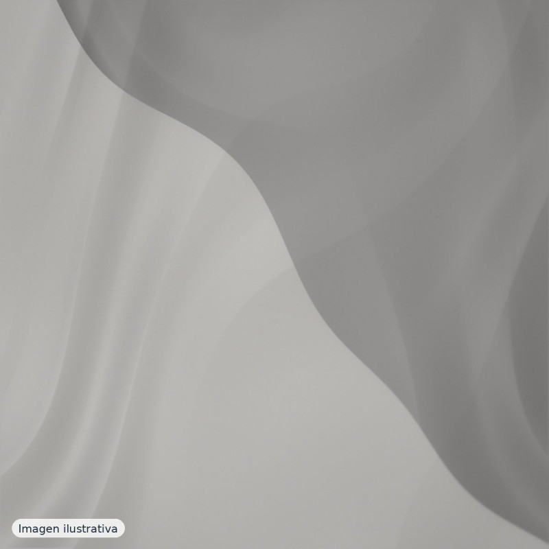 Organza Iris tono negro — 100% poliéster