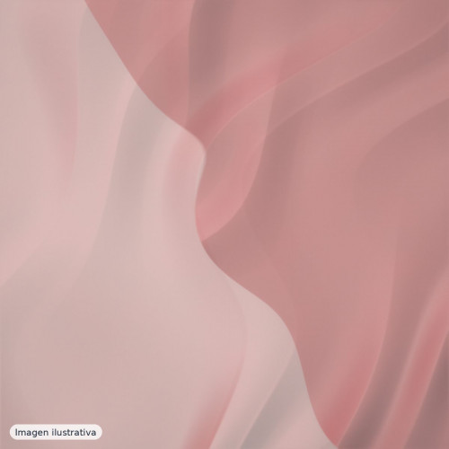 Organza Iris tono rojo — 100% poliéster