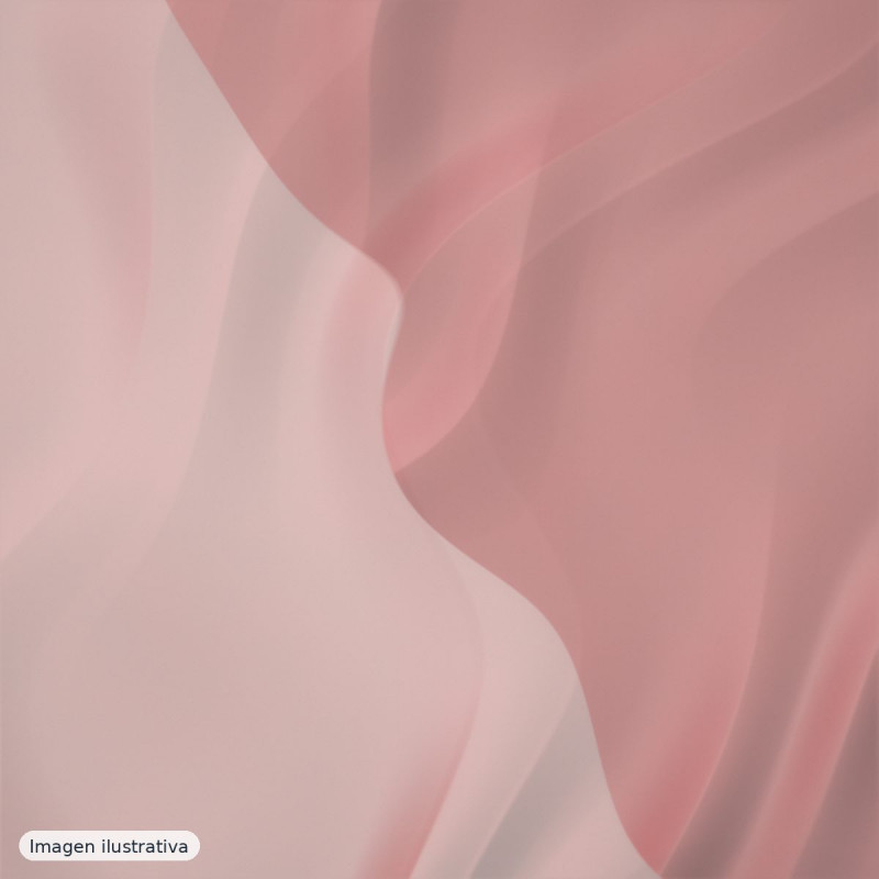 Organza Iris tono rojo — 100% poliéster