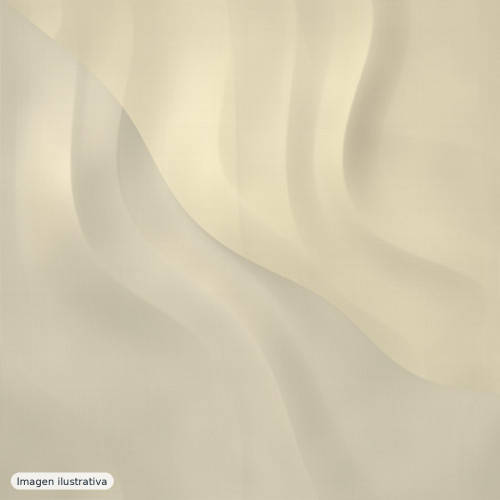 Organza Iris tono vainilla — 100% poliéster