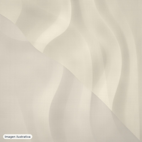Organza marfil natural — 100% seda