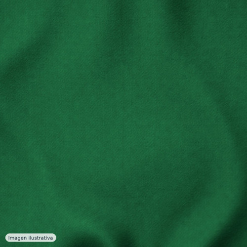 Pañete lana verde billar — 80% lana