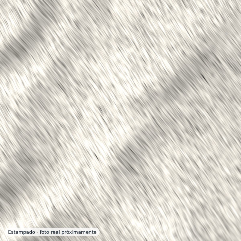 Pelo largo estampado leopardo Savanna — 100% poliéster