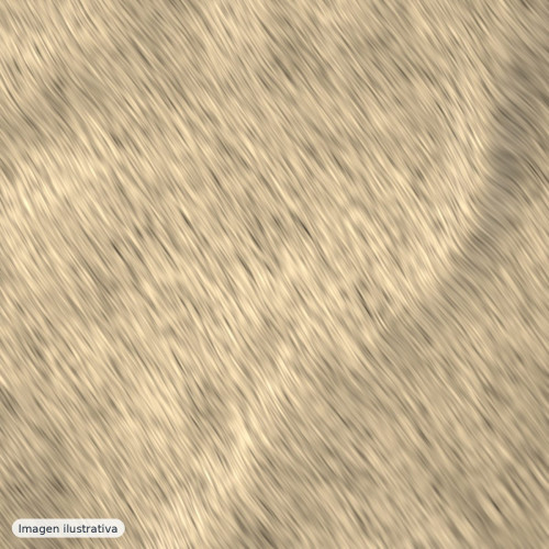 Pelo sintético beige — 100% poliéster