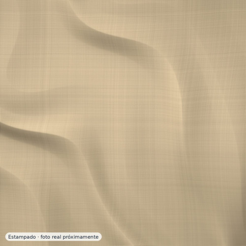 Percal estampado abejitas dulces beige — 100% algodón