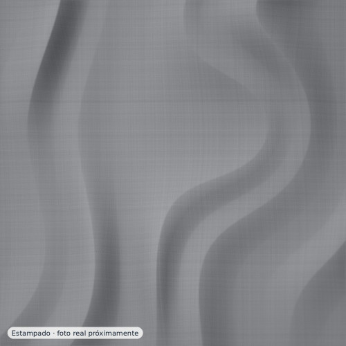 Percal estampado confeti gris — 100% algodón