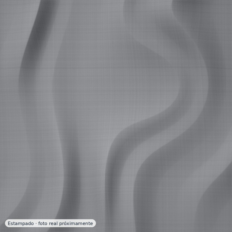 Percal estampado confeti gris — 100% algodón
