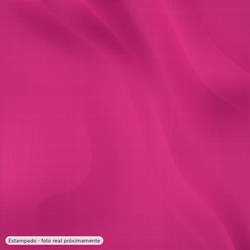 Percal estampado Nairobi fucsia turquesa — 100% algodón