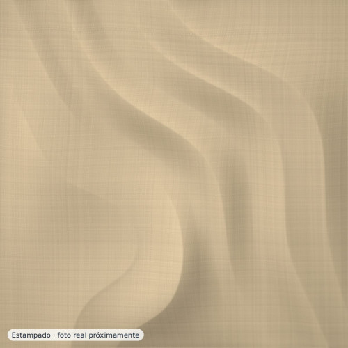Percal estampado ositos del bosque beige — 100% algodón