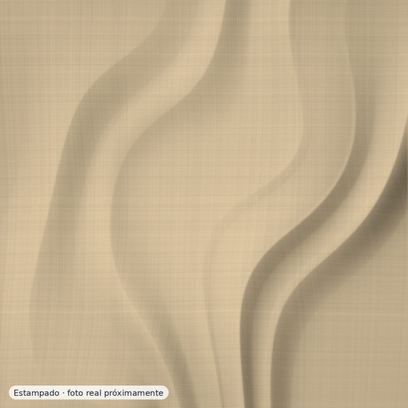 Percal estampado pequeños aviadores beige — 100% algodón