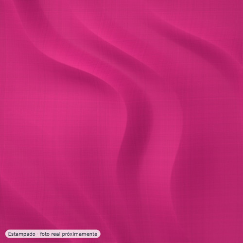 Percal estampado primavera fucsia — 100% algodón