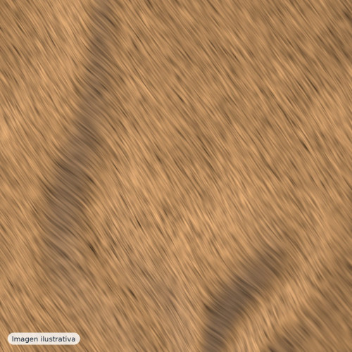 Piel mouton camel oscuro y gris — 100% poliéster