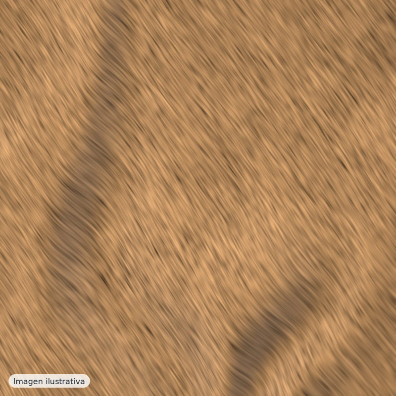 Piel mouton camel oscuro y gris — 100% poliéster