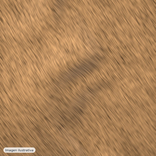 Piel mouton en lomos camel claro — 100% poliéster