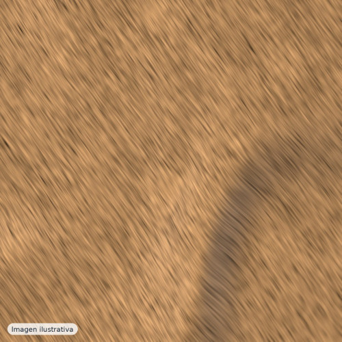 Piel mouton pelo cortado en lomos camel claro — 100% poliéster