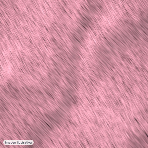 Piel pelo mouton rosa claro — 100% poliéster