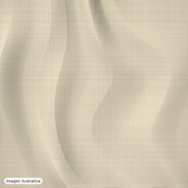 Piqué canutillo nido crema — 52% poliéster
