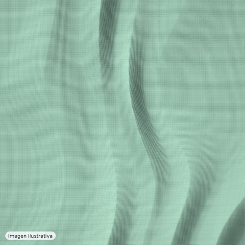 Piqué waffle verde menta — 100% algodón