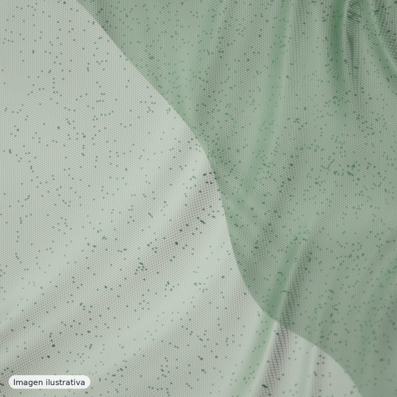 Plumeti agua verde — 65% poliéster