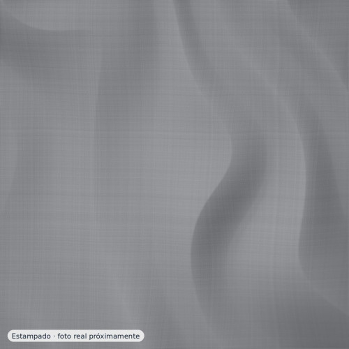 Popelín algodón floral vintage gris — 100% algodón