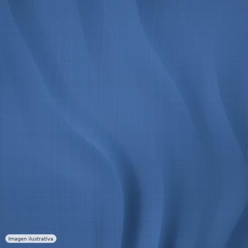 Popelín de algodón azul — 100% algodón