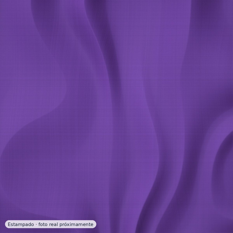 Popelín estampado flores menudas violeta — 100% algodón