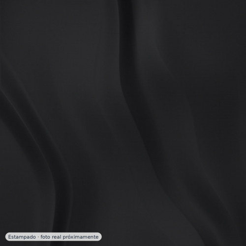 Popelín estampado fondo negro — 67% poliéster