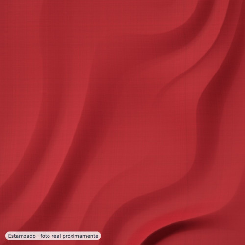 Popelín navidad renos y acebo rojo — 100% algodón