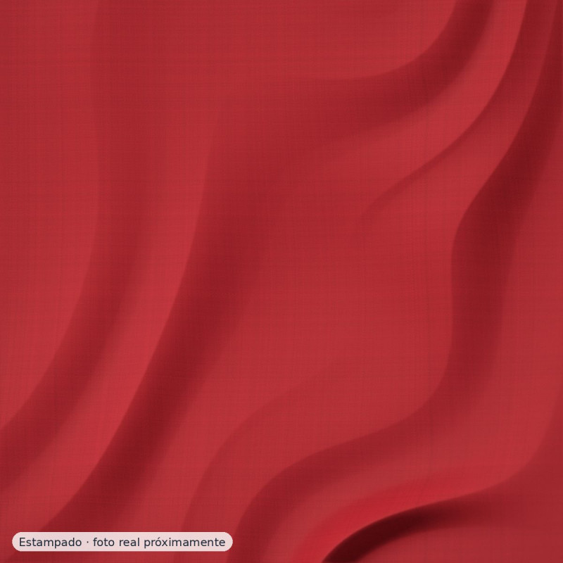 Popelín navidad renos y acebo rojo — 100% algodón