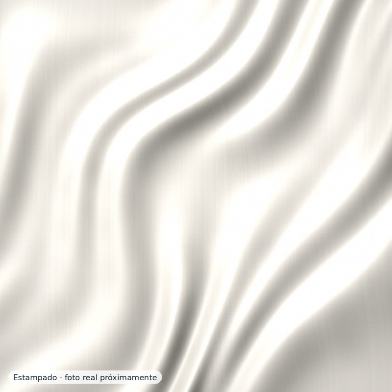 Popelín satinado algodón pinceladas abstractas — 100% algodón