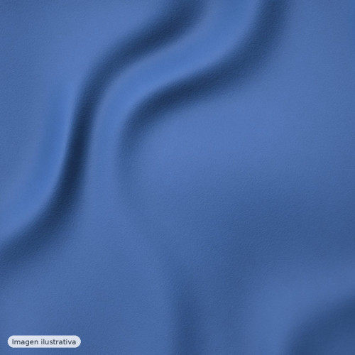 Punto crepé neopreno azul canard — 95% poliéster
