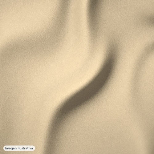 Punto crepé neopreno beige — 95% poliéster