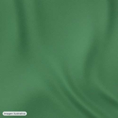 Punto crepé neopreno verde caqui — 95% poliéster