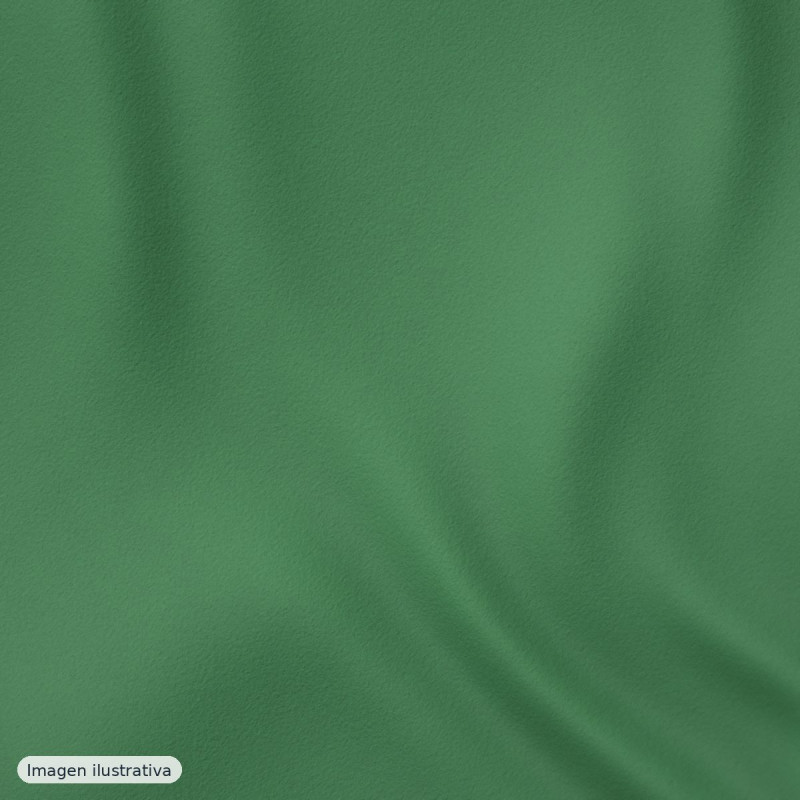 Punto crepé neopreno verde caqui — 95% poliéster