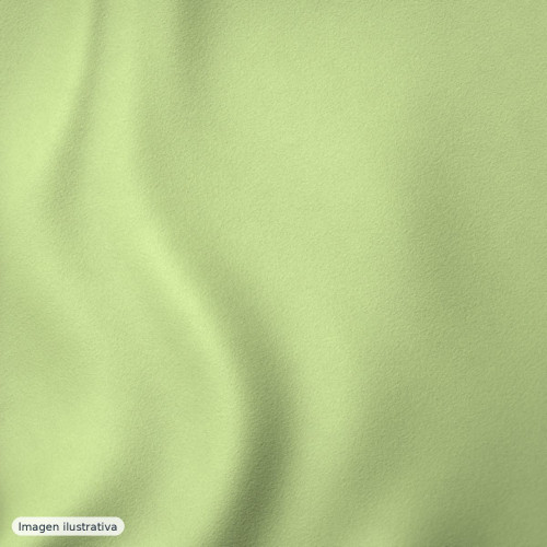 Punto crepé neopreno verde pistacho — 95% poliéster